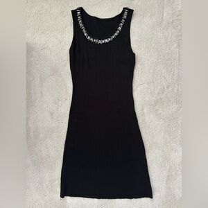 Elegant Black Sleeveless Dress